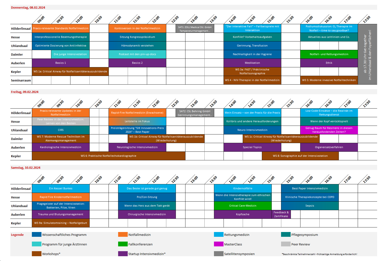 Timetable